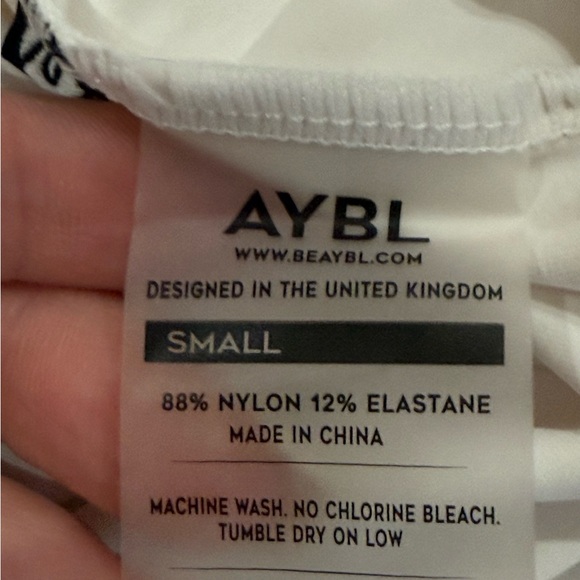 AYBL White Top - Picture 2 of 3